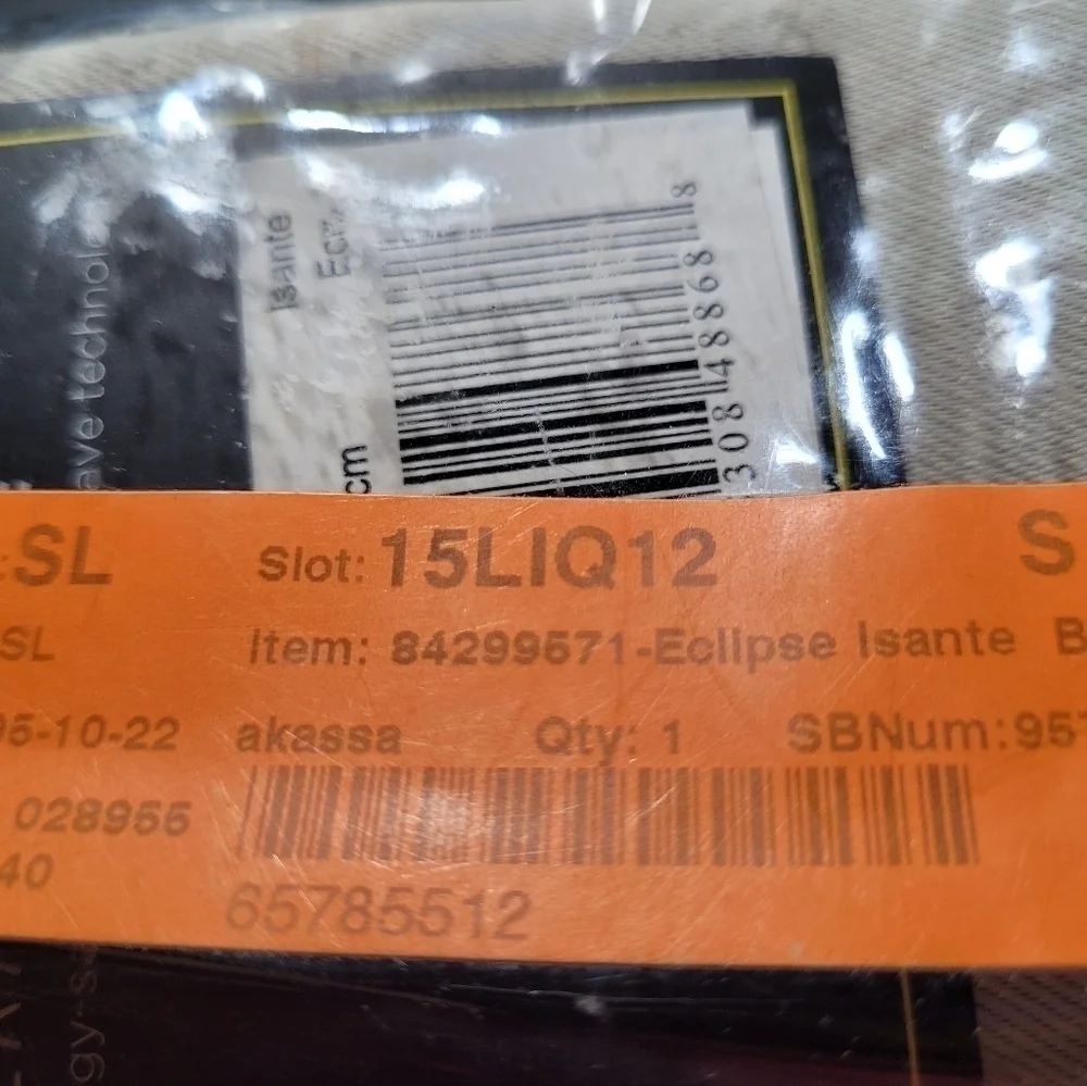 ECLIPSE BLACKOUT 0ne Valance NWT
